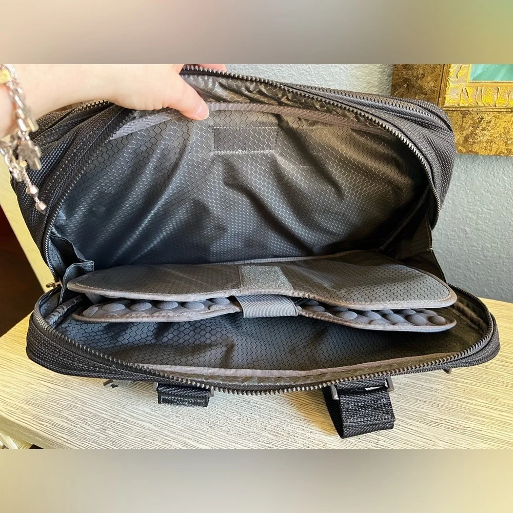 Andiamo Gray Laptop Bag for Men
